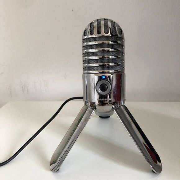 Bundle SAMSON Meteor Microphone USB + NEUMA Scissor Arm Stand With Pop Filter - Picture 10 of 11